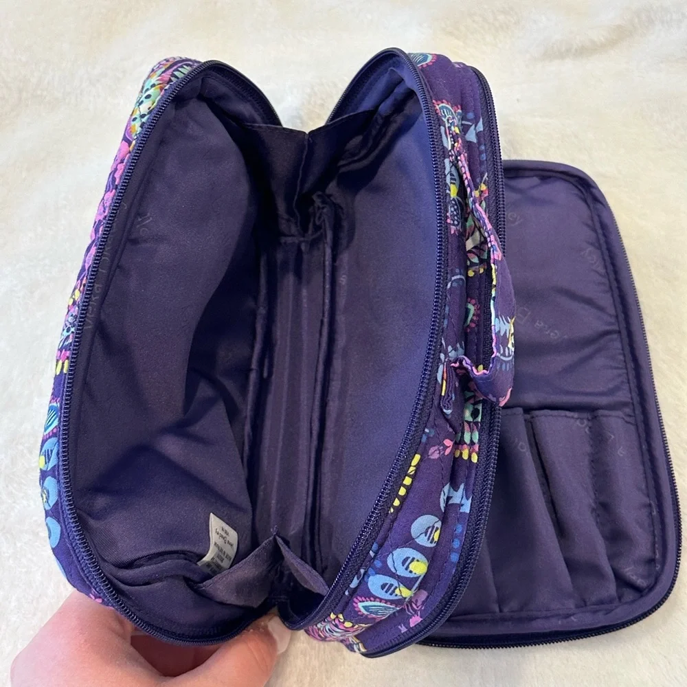 Vera Bradley Batik Travel Cosmetic Bag - Picture 3 of 7